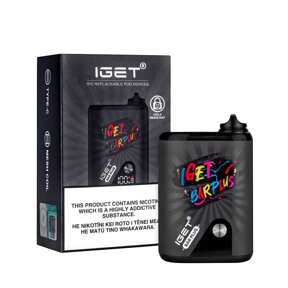 IGET Bar Plus NZ Free Ship Over 30 Vape Merchant