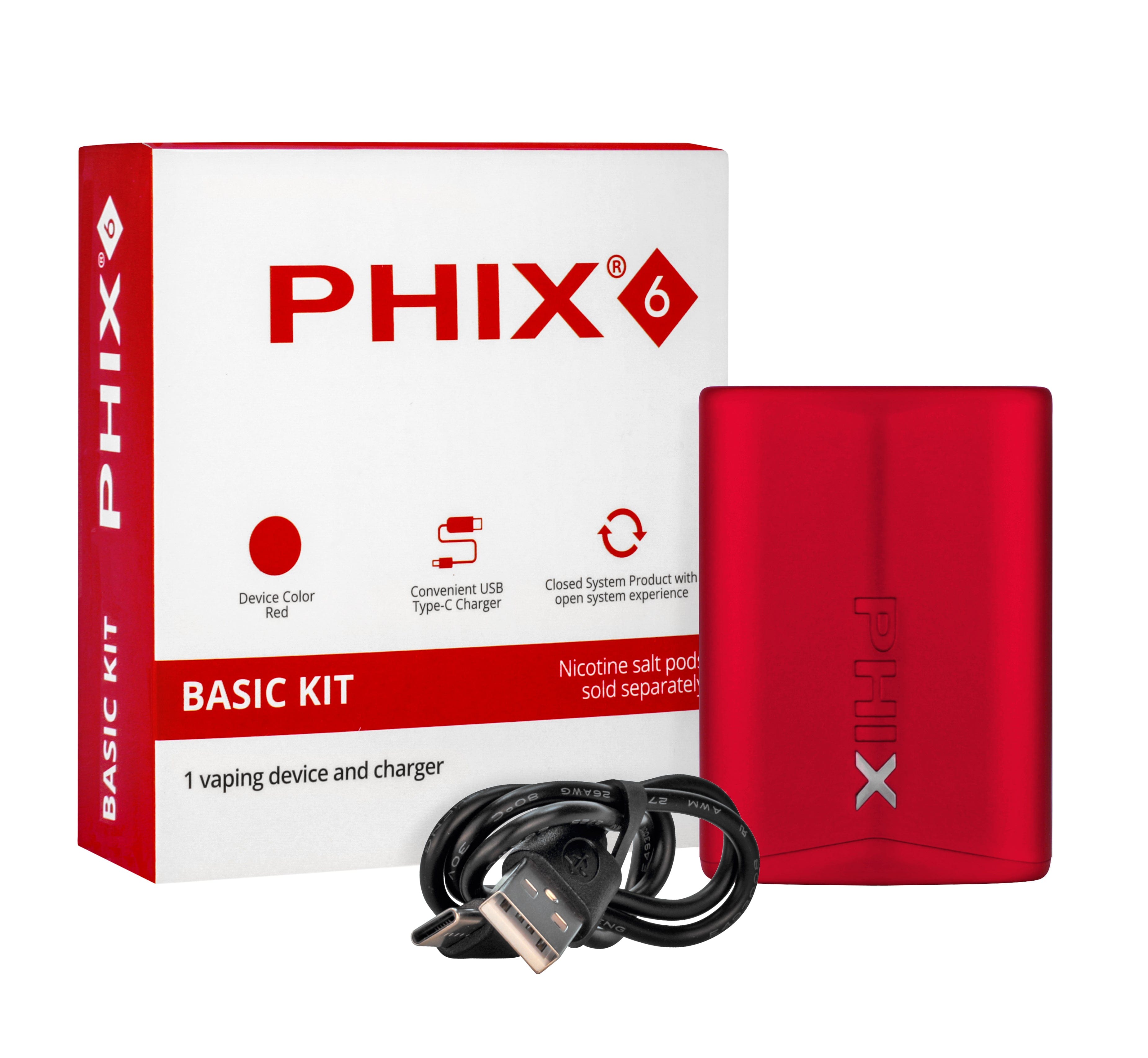 PHIX 6 Basic Kit Vape Shop NZ 