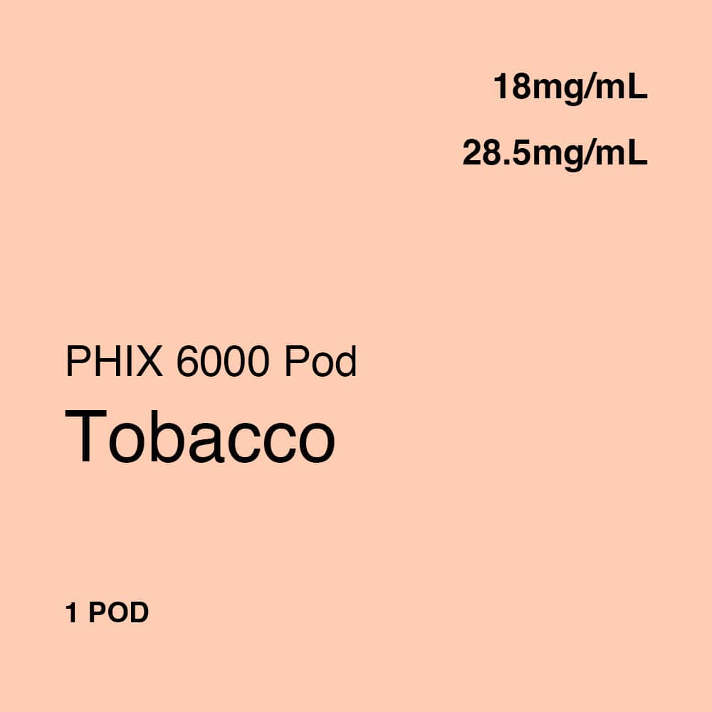 phix pods tobacco PHIX Pod Tobacco