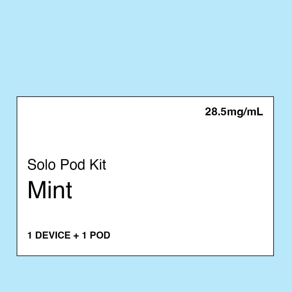 Shop Solo Mint Pod Kit | Vape Merchant NZ Shop Solo Mint Pod Kit | Vape Merchant NZ
