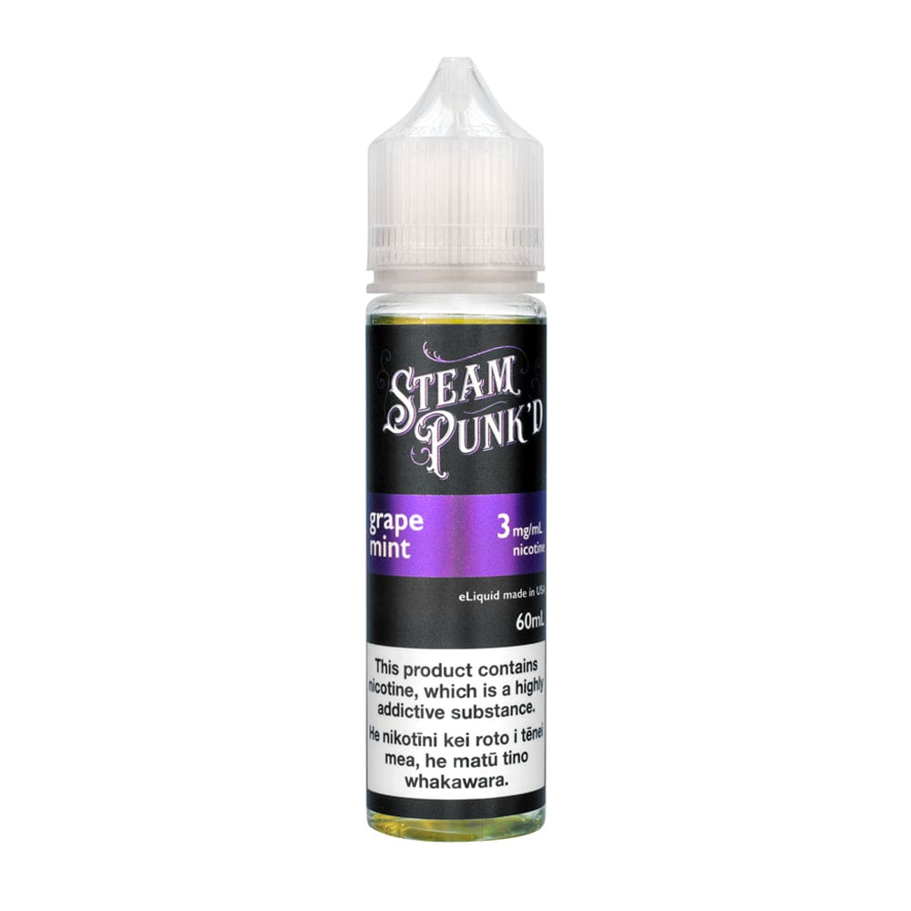 Steam Punk'D Grape Mint E-Liquid Vape Shop NZ