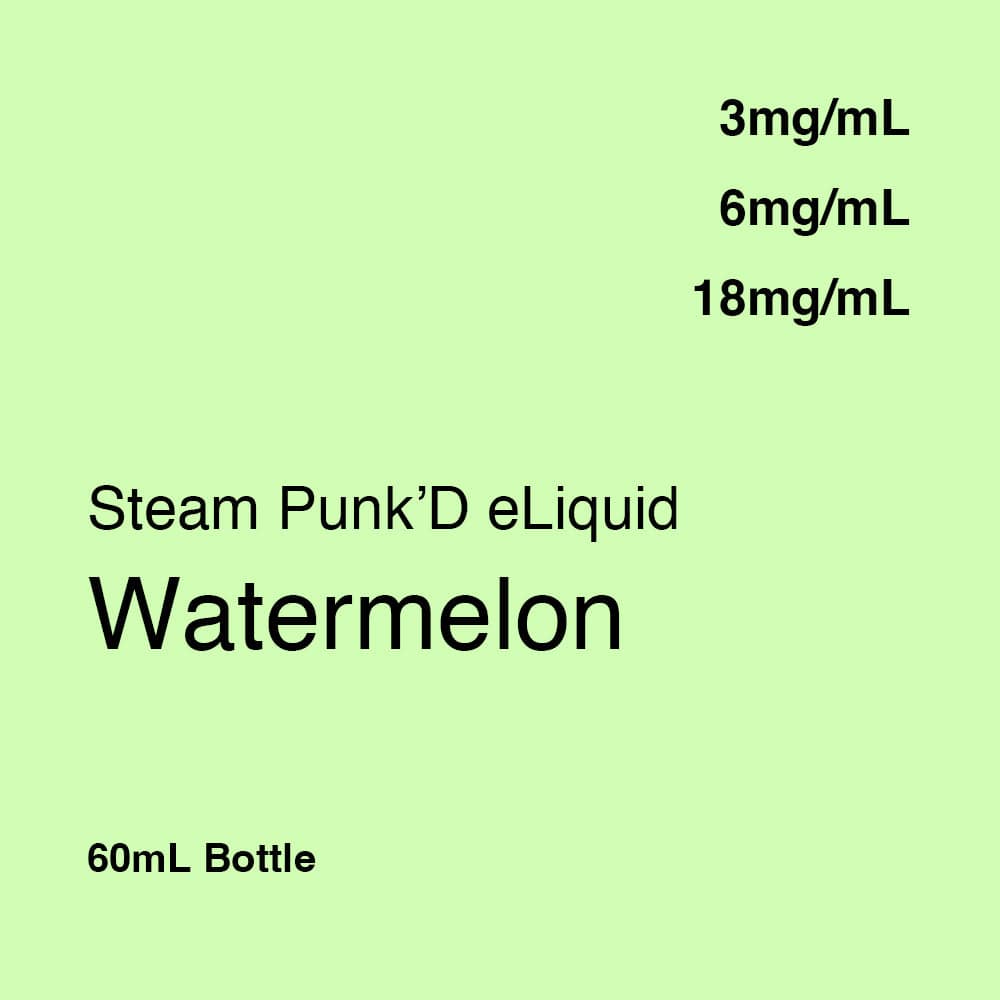 Steam Punk'D Watermelon E-Liquid