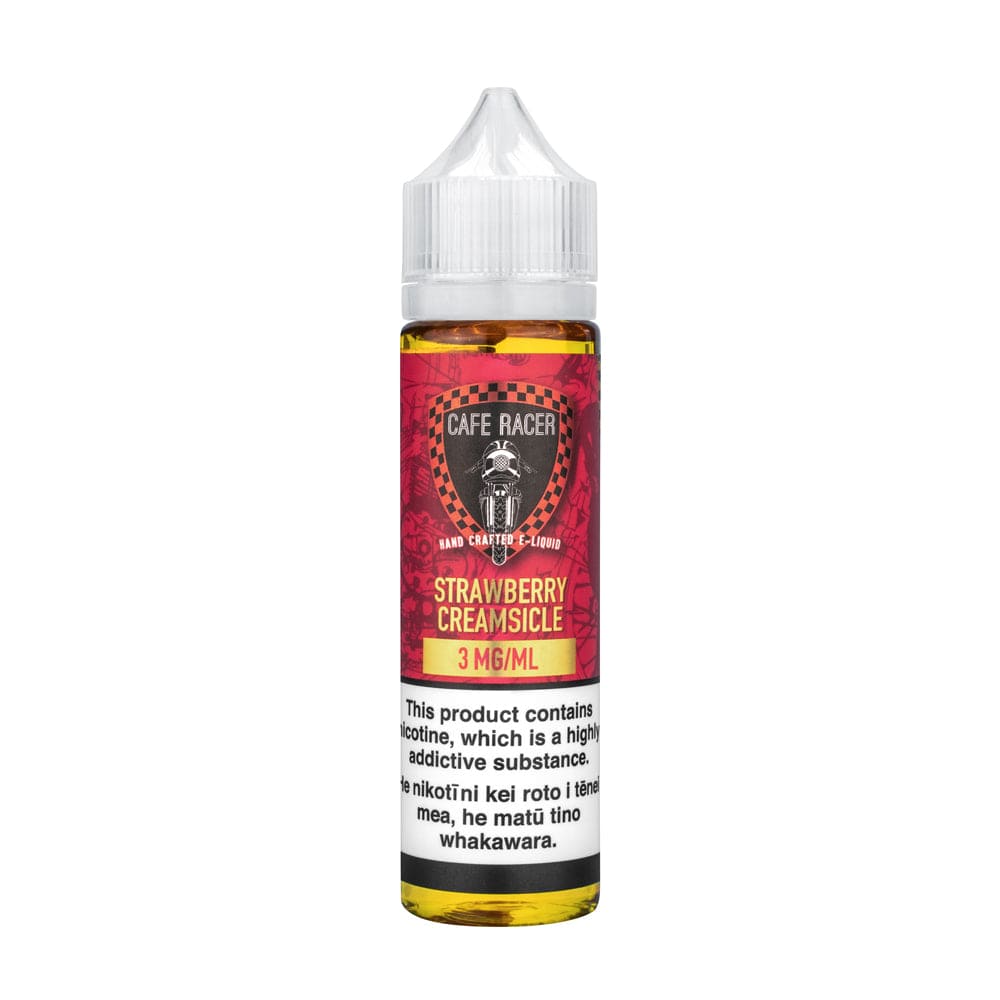 Cafe Racer Strawberry Cream E-Liquid | Vape Shop NZ 