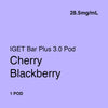 IGET Bar Plus 3.0 Cherry Blackberry Vape Shop NZ Australia