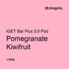 IGET Bar Plus 3.0 Pomegranate Kiwifruit Pod Vape Shop NZ Australia