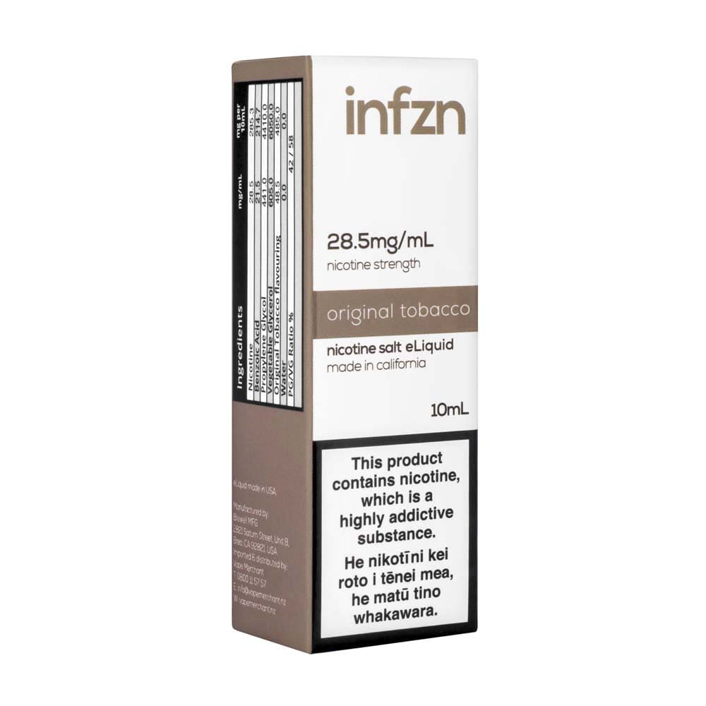 INFZN Original Tobacco E-Liquid Vape Shop NZ 