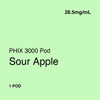 PHIX 3000 Pod - Sour Apple Vape Shop NZ Australia