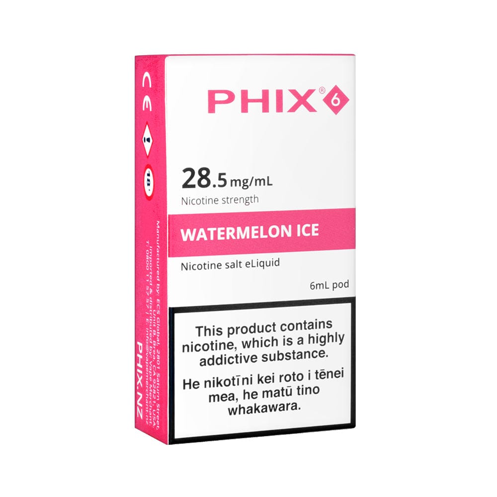 PHIX 6ml Watermelon Mint Pod | Vape Shop NZ