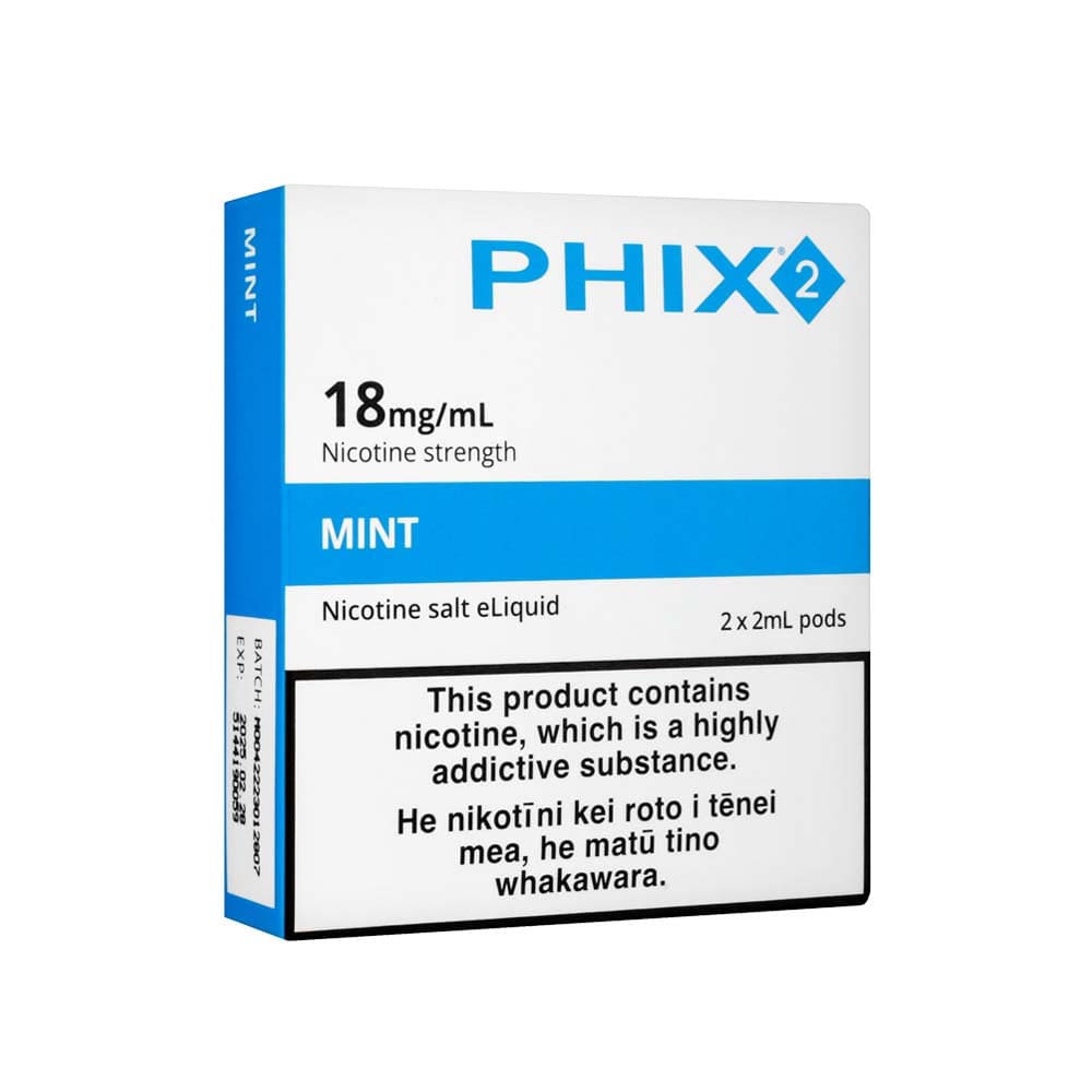 PHIX Mint Disposable Pods NZ