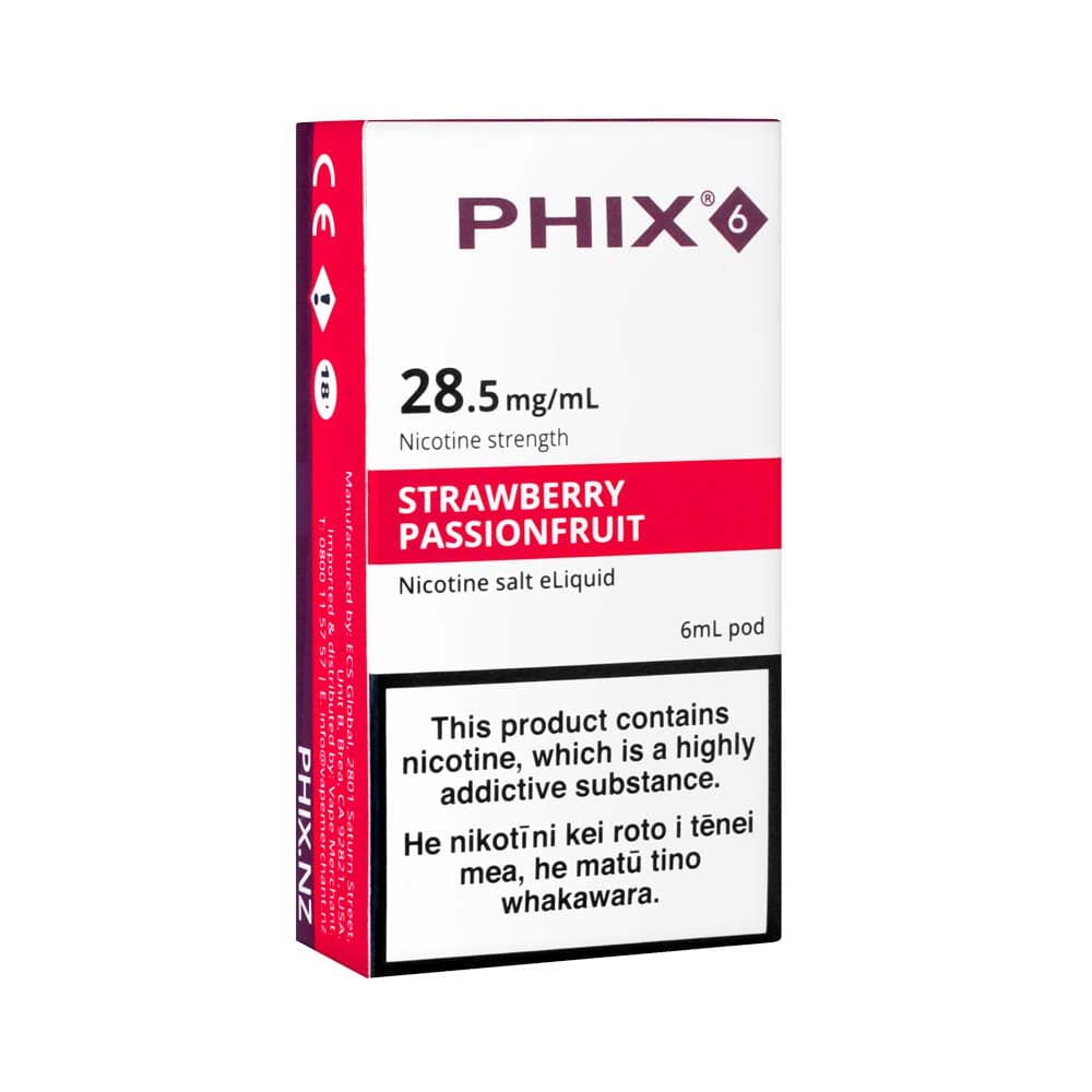 PHIX 6 Strawberry Passionfruit Pod