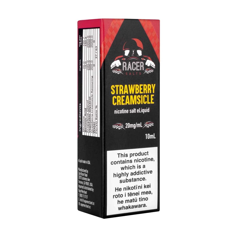 Racer Strawberry Creamsicle E-Liquid Vape Shop NZ 
