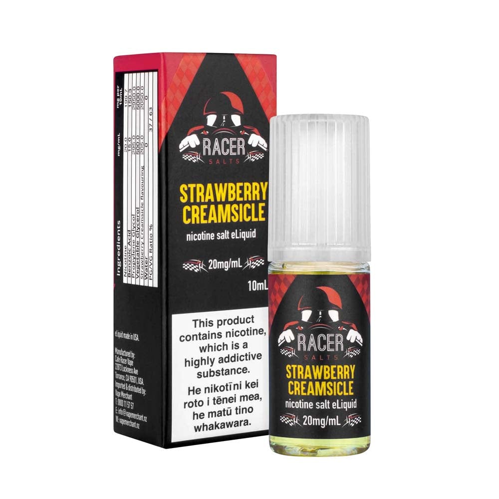 Racer Strawberry Creamsicle E-Liquid Vape Shop NZ 