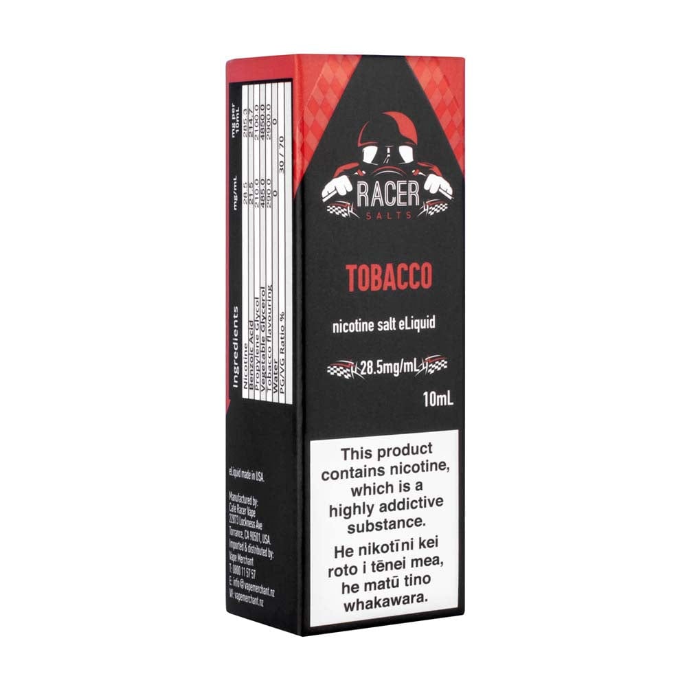 Racer Tobacco E-Liquid Vape Shop NZ 