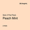 Solo Pods - Peach Mint (2 pack) Vape Shop NZ Australia