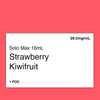 Solo MAX 16mL Pod - Strawberry Kiwifruit Vape Shop NZ Australia