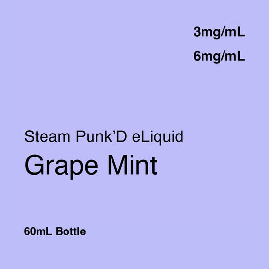 Steam Punk'D Berry Mint eLiquid – Vape Merchant