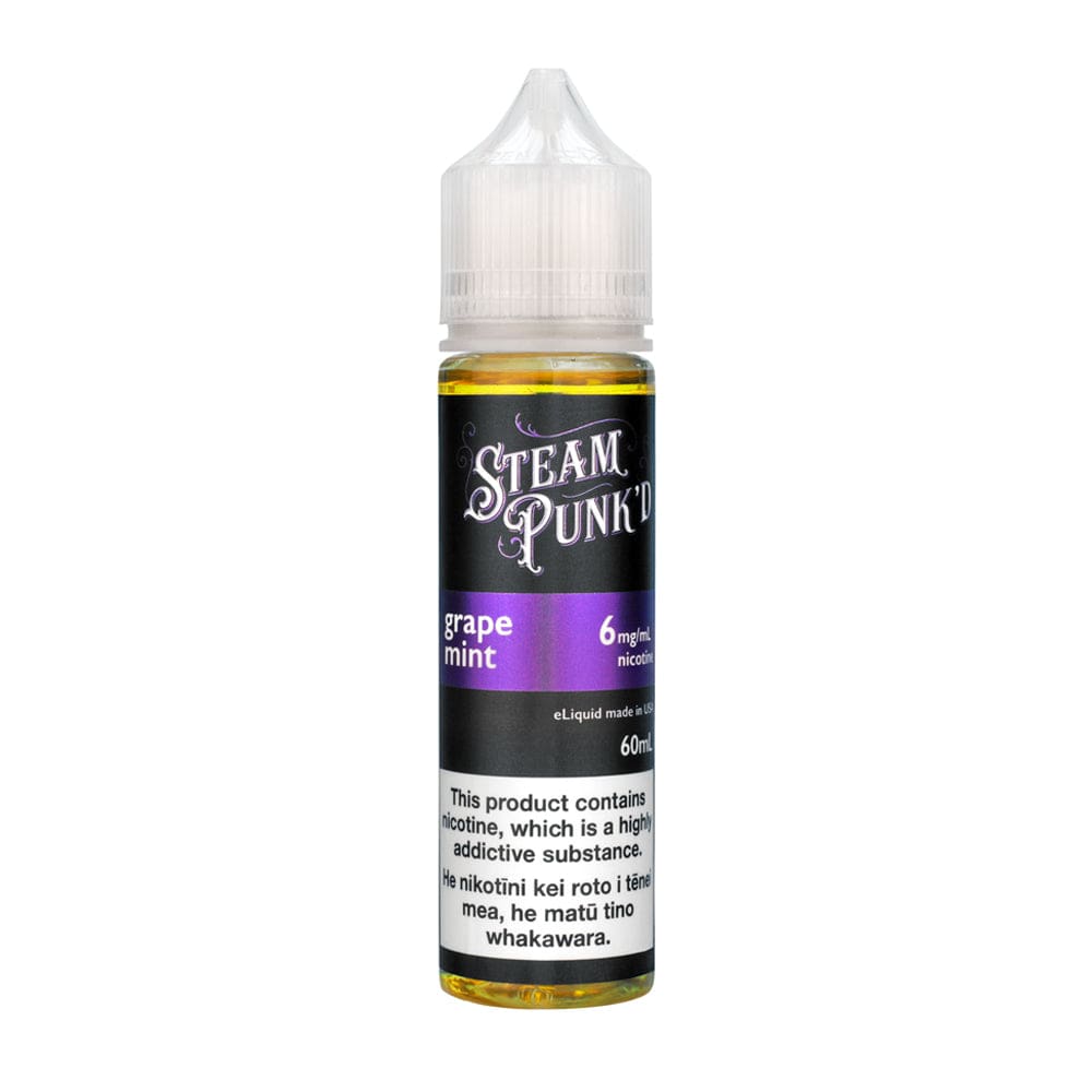 Steam Punk'D Grape Mint E-Liquid Vape Shop NZ 