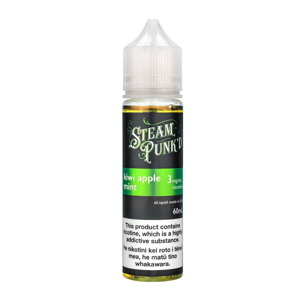 Steam Punk'D Kiwifruit Apple Ice E-Liquid Vape Shop NZ