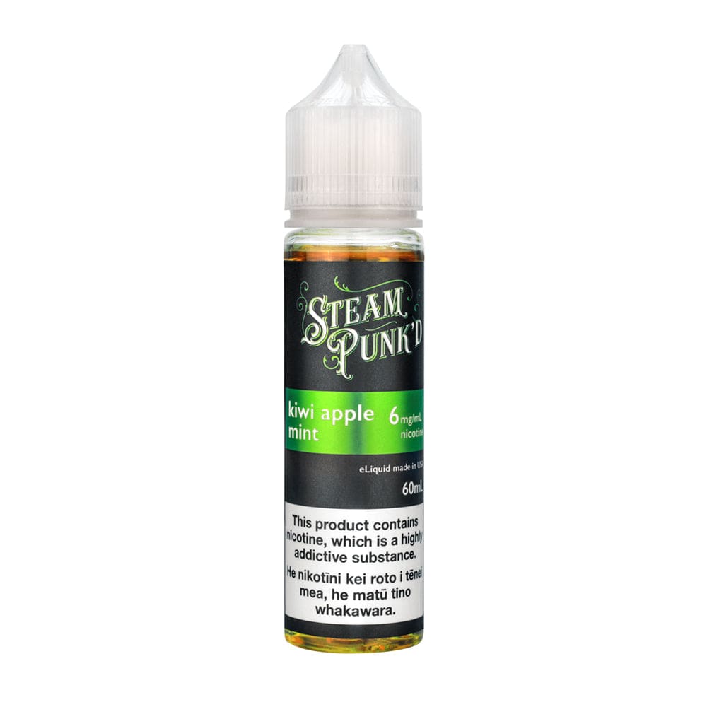 Steam Punk'D Kiwifruit Apple Ice E-Liquid Vape Shop NZ 