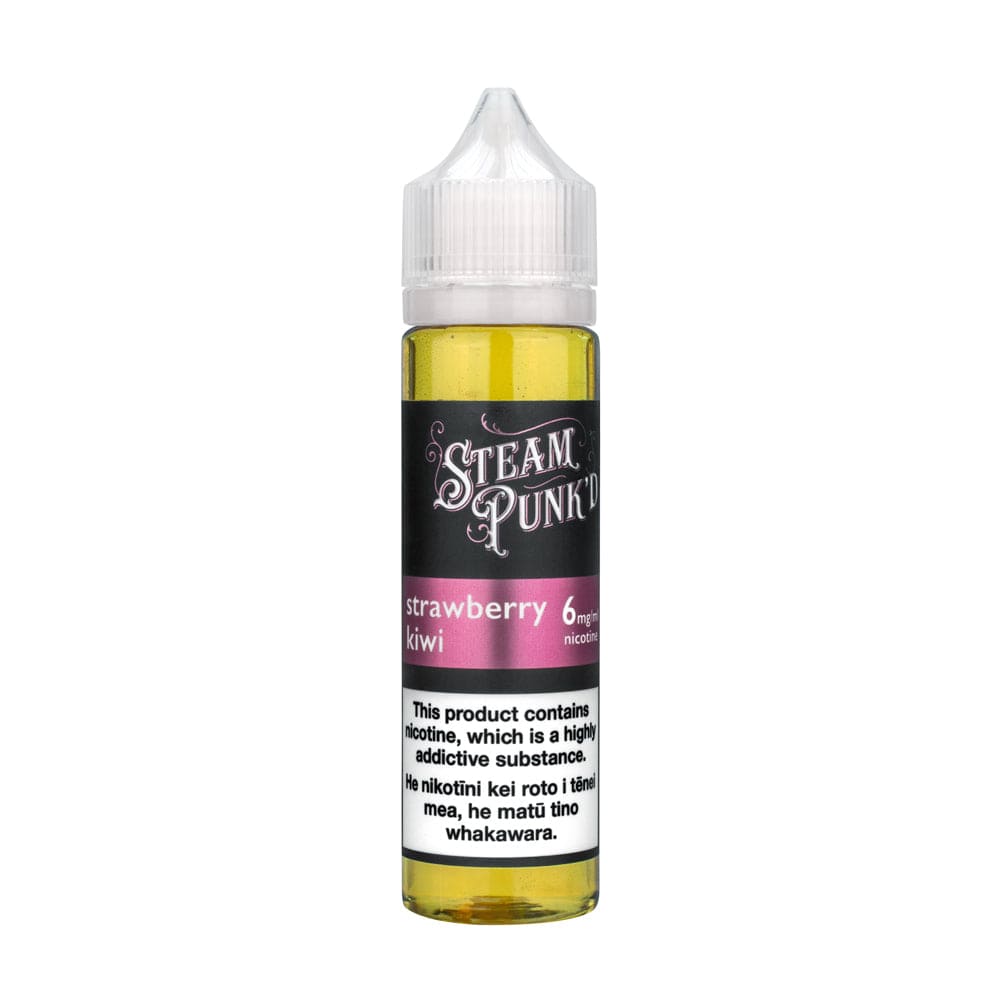 Steam Punk'D Strawberry Kiwifruit E-Liquid | Vape Merchant NZ 