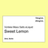 Vorteke Maxx Salts Sweet Lemon Vape Shop NZ Australia